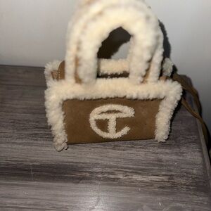 Telfar x ugg Shearling Mini Tote Bag